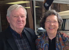 Charles Donald Miller, MEd’89, EdD’92 and Roberta Lemons Miller, MALS’64, EdD’92. Links to their story