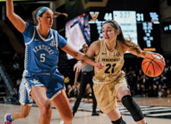 Bella LaChance. Links to Link to Mary Ann Sugg, BA’51, and Nancy Travis, BSN’47 story